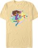 Barbie Barbie Men's Booming Dance Star Short Sleeve Graphic T-Shirt - 1