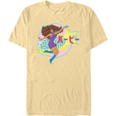Barbie Barbie Men's Booming Dance Star Short Sleeve Graphic T-Shirt