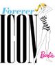 Barbie Barbie Men's Striped Swimsuit Forever Icon Short Sleeve Graphic T-Shirt - 2