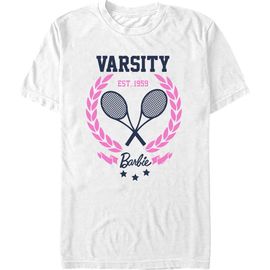 Barbie Barbie Men's Varsity Established 1959 Short Sleeve Graphic T-Shirt