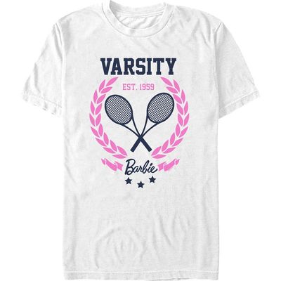 Barbie Barbie Men's Varsity Established 1959 Short Sleeve Graphic T-Shirt