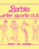 Barbie Barbie Men's Winter Sports Club Short Sleeve Graphic T-Shirt - 2