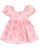 Barbie Barbie Short Sleeve Flare Dress - 1