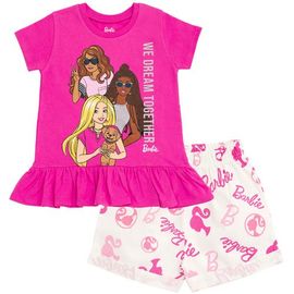 Barbie Barbie T-Shirt & Woven Shorts Set