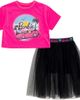 Barbie Barbie T-Shirt and Tulle Skort Set - 1