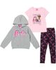 Barbie Barbie Zip-Up Hoodie and Leggings Set - 1