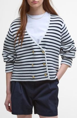 Barbour Barbour Abby Double Breasted Knit Jacket