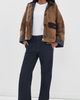 Barbour Barbour Adina Wax Jacket Tan/Shadow Classic - 5