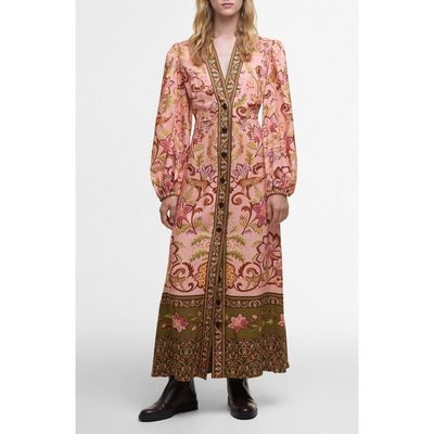 Barbour Barbour Alice Mixed Floral Long Sleeve Maxi Dress