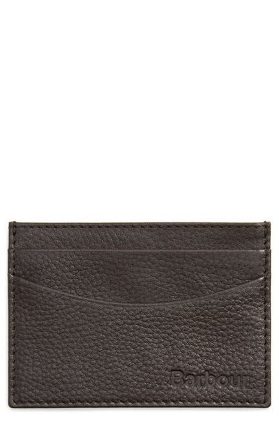 Barbour Barbour Amble Leather RFID Card Case