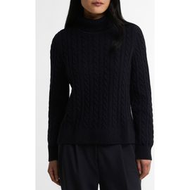 Barbour Barbour Ambleside Cable Knit Turtleneck Sweater