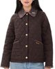 Barbour Barbour Barbour Icons Tartan Collar Cropped Liddesdale Quilted Jacket Rustic/Muted - 1