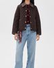 Barbour Barbour Barbour Icons Tartan Collar Cropped Liddesdale Quilted Jacket Rustic/Muted - 5