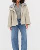 Barbour Barbour Barbour Kingswood Showerproof Jacket Light Sand/Navy Gingham - 5