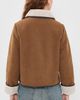 Barbour Barbour Barbour Penny Fleece Casual Jacket Tan/Ecru - 3