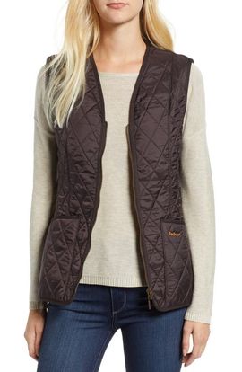 Barbour Barbour Betty Quilted Fleece Lined Vest
