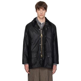 Barbour Barbour Black Beaufort Waxed Jacket