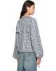 Barbour Barbour Blue & White Ovingham Gingham Casual Jacket - 3