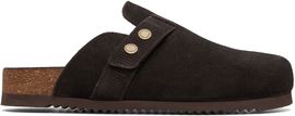 Barbour Barbour Brown Bowman Suede Mule Loafers