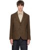 Barbour Barbour Brown Gosforth Moons Check Blazer - 1