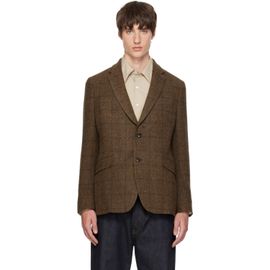 Barbour Barbour Brown Gosforth Moons Check Blazer
