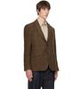 Barbour Barbour Brown Gosforth Moons Check Blazer - 2