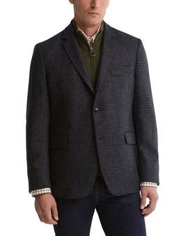 Barbour Barbour Bryson Moons Wool Tailored Fit Blazer