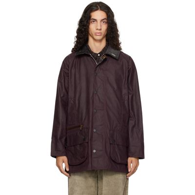 Barbour Barbour Burgundy Icons Beaufort Waxed Jacket