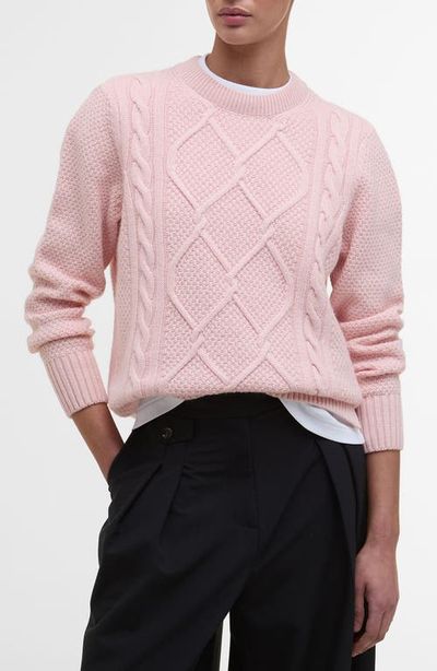 Barbour Barbour Burne Cable Wool Blend Sweater