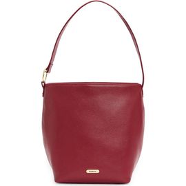 Barbour Barbour Cedar Large Leather Bucket Bag