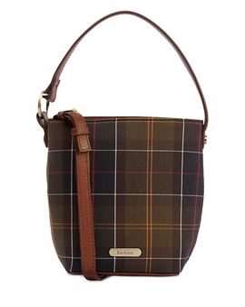 Barbour Barbour Cedar Mini Tartan Bucket Bag