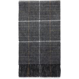 Barbour Barbour Danbrooke Plaid Fringed Wool & Cashmere Scarf