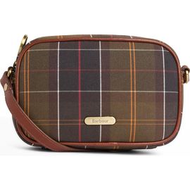Barbour Barbour Daphne Mini Tartan Leather Crossbody Bag