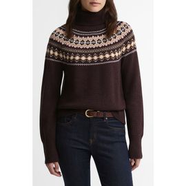 Barbour Barbour Darwen Fair Isle Turtleneck Sweater