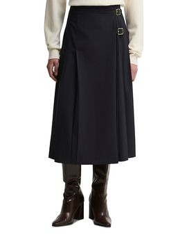Barbour Barbour Delilah Pleated Midi Skirt