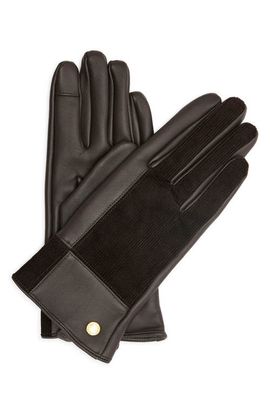 Barbour Barbour Dunswell Patchwork Leather Gloves
