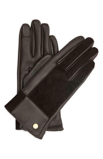 Barbour Barbour Dunswell Patchwork Leather Gloves