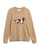 Barbour Barbour Fareham Cotton & Cashmere Dog Graphic Sweatshirt - 5
