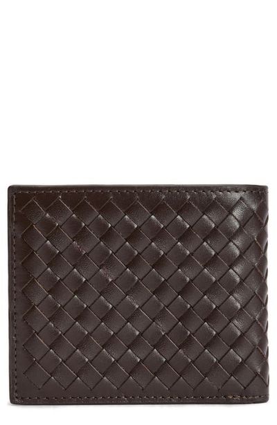 Barbour Barbour Farne RFID Woven Leather Bifold Wallet