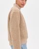 Barbour Barbour Fawne Fleece Quarter Zip Warm Trench - 4