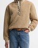 Barbour Barbour Fawne High Pile Fleece Pullover - 1