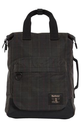 Barbour Barbour Field Tartan Waxed Backpack