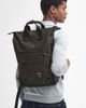 Barbour Barbour Field Water Resistant Waxed Cotton Backpack - 2