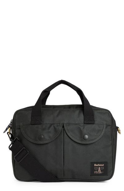 Barbour Barbour Field Wax Laptop Crossbody Bag