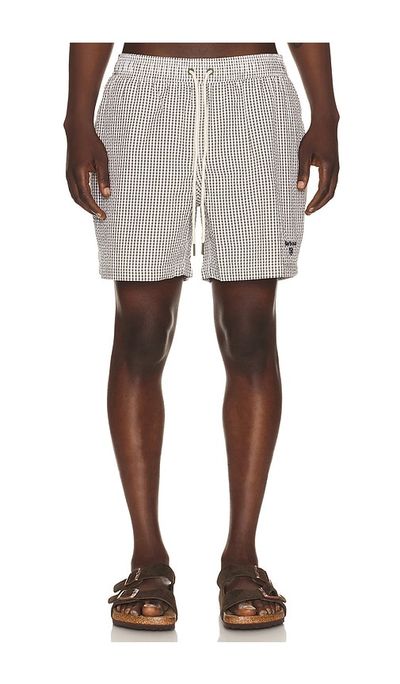 Barbour Barbour Gingham Seersucker Swim Short