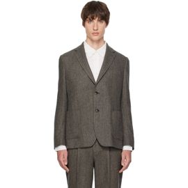 Barbour Barbour Gray Fairford Herringbone Blazer