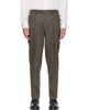 Barbour Barbour Gray Fairford Herringbone Tailored Trousers - 1