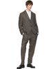 Barbour Barbour Gray Fairford Herringbone Tailored Trousers - 4