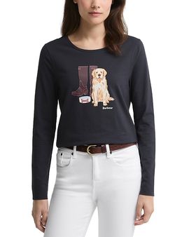 Barbour Barbour Hedley Long Sleeve Graphic Tee