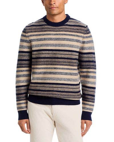 Barbour Barbour Highsted Fair Isle Wool Crewneck Sweater